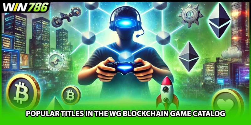 Popular titles in the WG Blockchain Game catalog